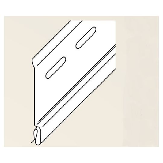 KP Building Products 1/2" x 10' Vinyl Starter Base