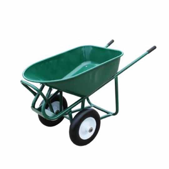 C&R Manufacturing Steel Concrete Barrow Flat-Free Wheels