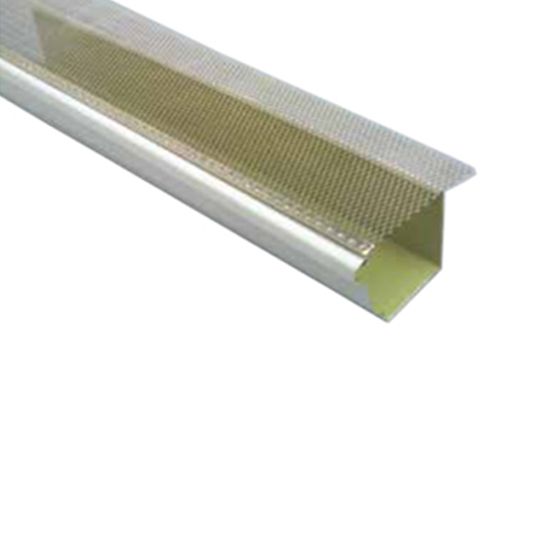 TRI-BUILT K-Style Drop-In Mill Finish Aluminum Gutter Guard — TRIGG6KDI