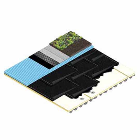 Performance Roof Systems 1/4" x 4' x 4' DensDeck Primed Roof Board
