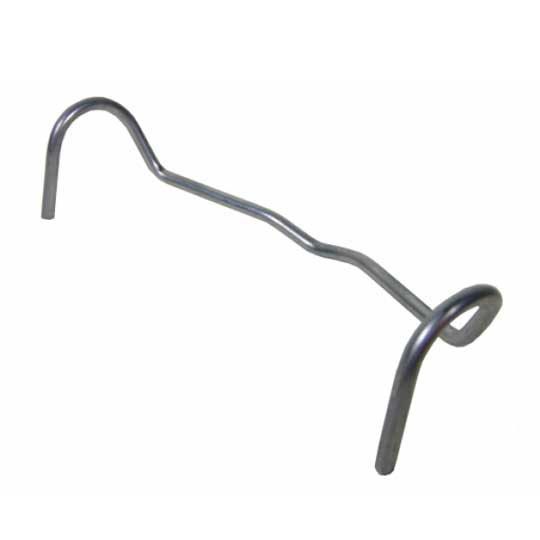 Berger Building Products Half Round Galvanized Steel Spring Clip for Gem Circle/#10 Combo Hanger