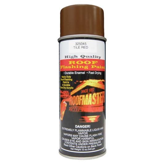 Roofmaster Roof Flashing Paint - 12 Oz. Spray Can — ROFFSPTR