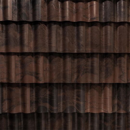 Brava Roof Tile Composite Spanish Barrel Tile Top Ridge (Class C) - Bundle of 5 — Tile Roofing — BVTSTRBB