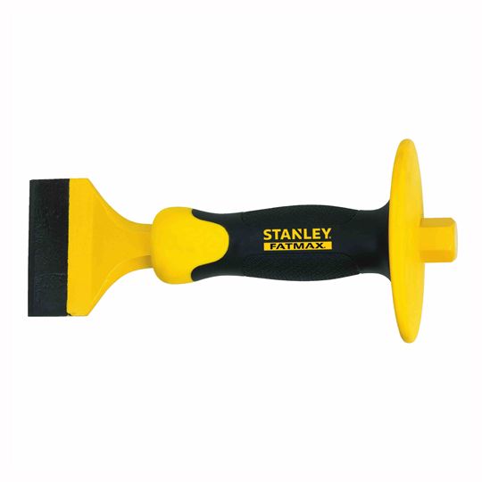 Bostitch 2-3/4" x 8-1/2" FatMax Mason's Chisel with Bi-Material Hand Guard