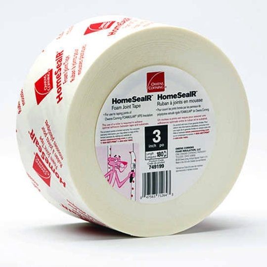 Owens Corning 3.0" x 180' Foam Joint Tape