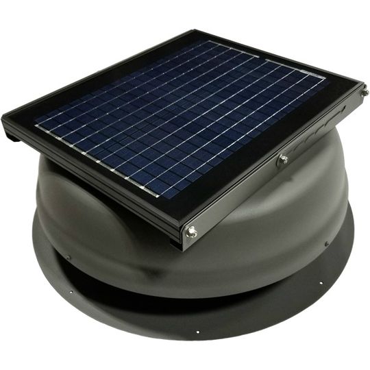 Cardinal Ventilation SolarPRO Cv-xlp 20 Watt Self-Flashing Solar Power Attic Fan — ABZCVXLPGR