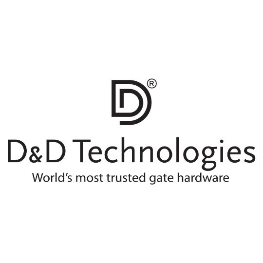 D&D Technologies TruClose Series 3 Regular Range Hinge with 2 Alignment Legs for Wood & Metal Gates