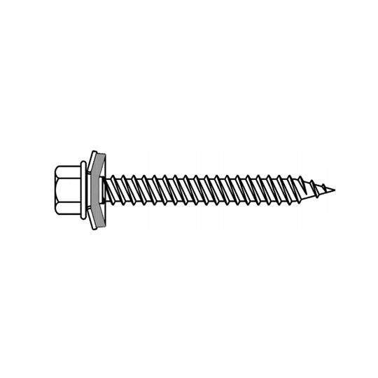 Metal Sales #10 x 2-1/2" Aster Wood Screws - Bag of 250 — MTSWSBW25