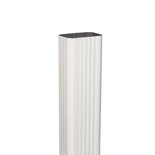 TRI-BUILT .019" x 2" x 3" x 10' Downspout — TRI37101351