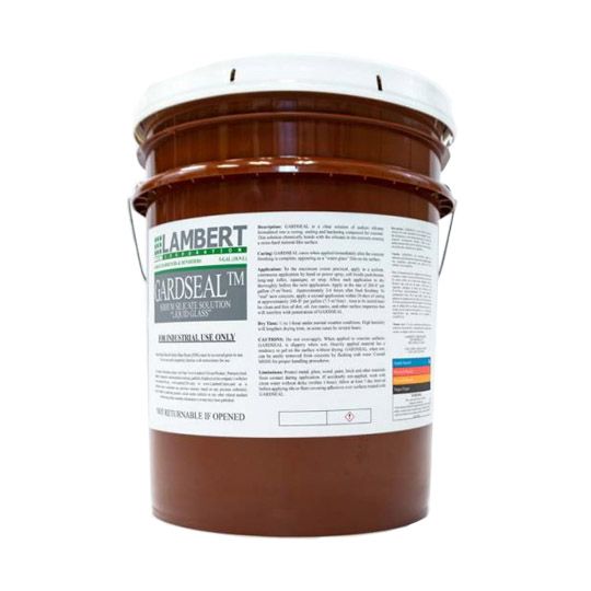Lambert Corporation Gardseal Sodium-Silicate Concrete Cure - 5 Gallon Pail