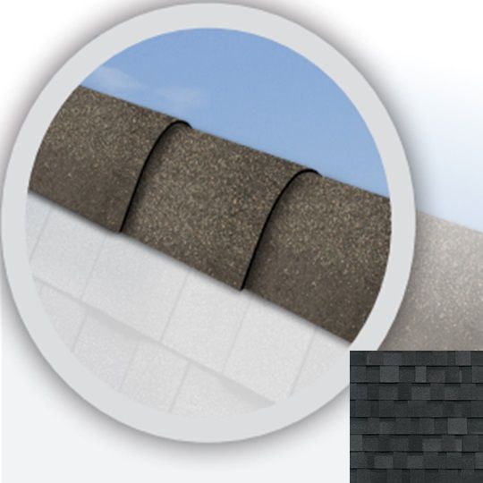 IKO Hip & Ridge Class 4 Ridge Cap Shingles — IKOHR12C4SBGB