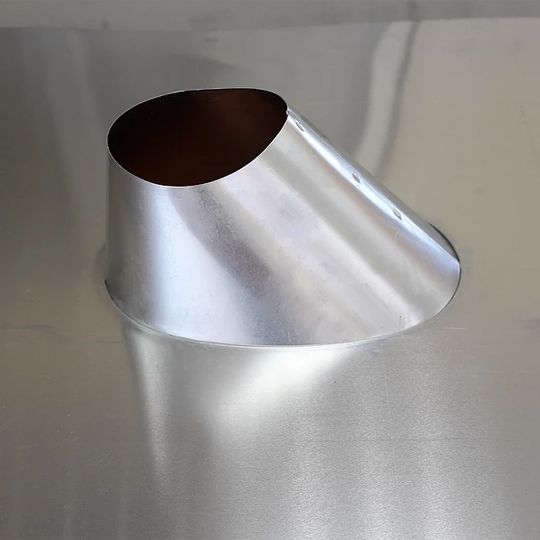 Highline Metals 2" Soft Aluminum Pipe Flashing