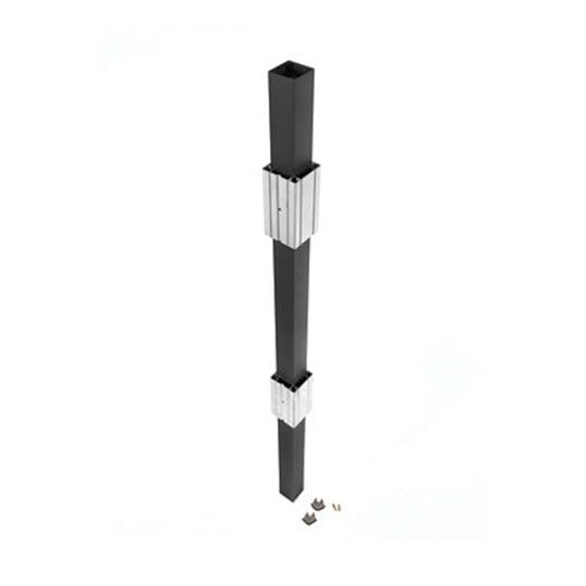 Trex 2.5" x 2.5" x 63" Signature Aluminum Joist Mount Post — TRXJMP2563BK