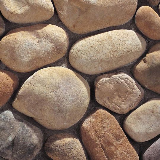 Eldorado Stone River Rock Corner Stone - 100 Lin. Ft. Box — ELDRRC0039BB