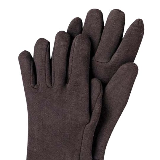 Hygrade 14 Oz. Cotton Jersey Gloves with Red Fleece Lining