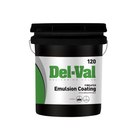 United Asphalt (New Jersey) Del-Val Fibrated Emulsion Coating - 5 Gallon Pail