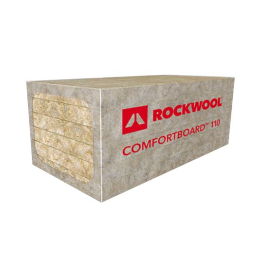 Rockwool 2" x 2' x 4' Comfortboard 110 - 32 Sq. Ft. Bag