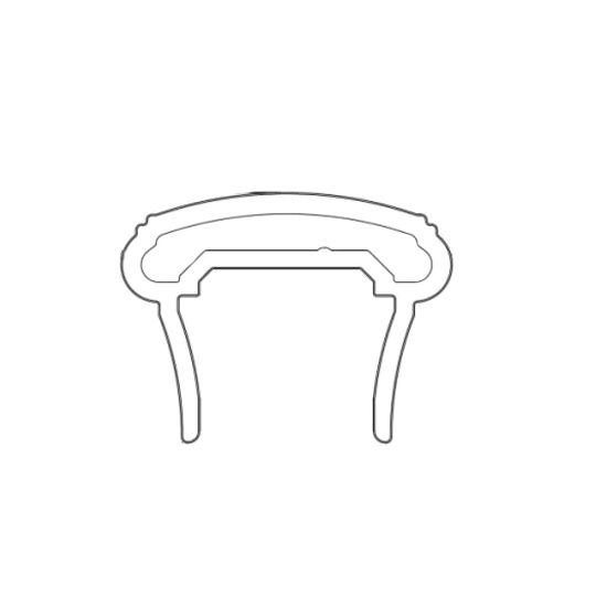 Azek 8' Trademark Top Rail Replacement