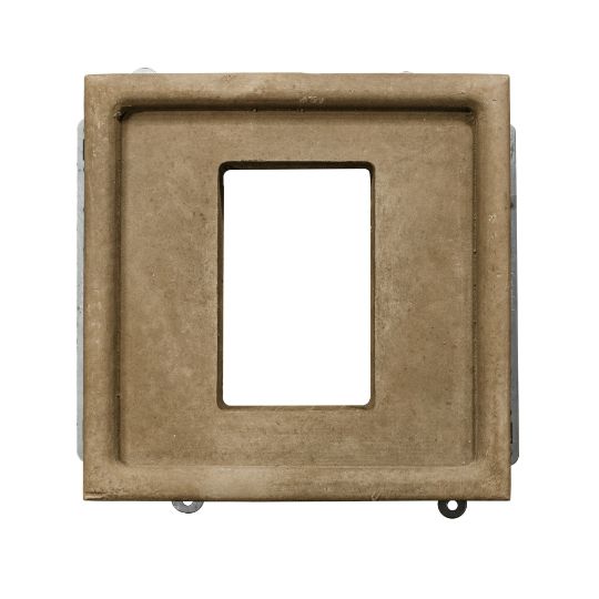 CertainTeed Siding STONEfacade Single Course Electrical Box — CERSFEBBR
