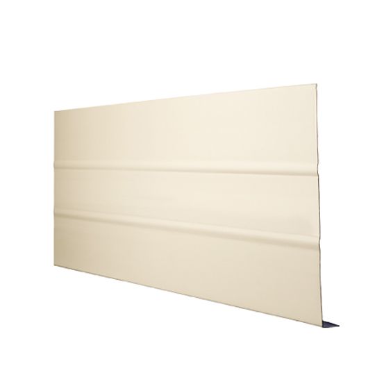 Quality Edge .024" x 4" x 12' TruLine HP-Series Extra Strength Ribbed Aluminum Fascia — QED4F508
