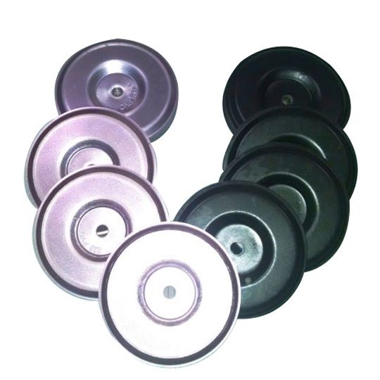Fibertite Seaman 3" Round Induction Weld Stress Plates - Carton of 500