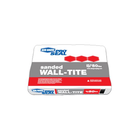 Ash Grove Packaging Corp. Pro Seal Sanded Wall-tite Waterproof Cement Coating