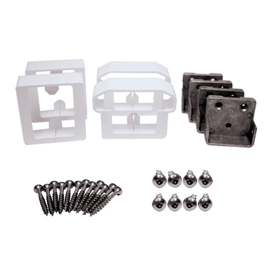 Fairway Building Products V110 Vinyl Bracket Kit - Level — Decking — FBP400610
