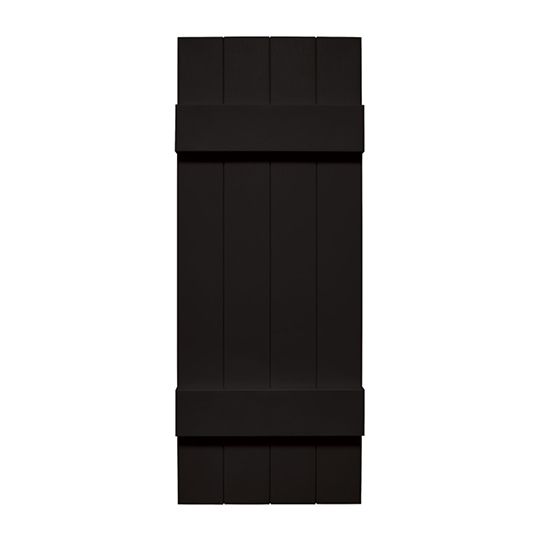 Mid-America J4 Board-N-Batten Specialty Four-Board Joined Shutter — MABCBBJ455002