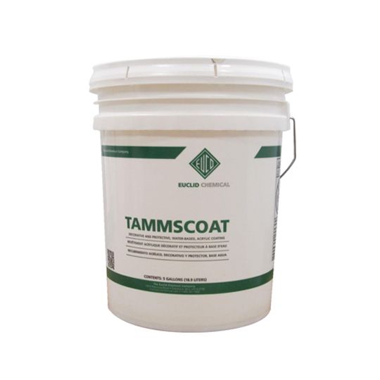 Euclid Chemical Tammscoat Water-Based, Decorative & Protective Acrylic Coating - Fine Texture Finish