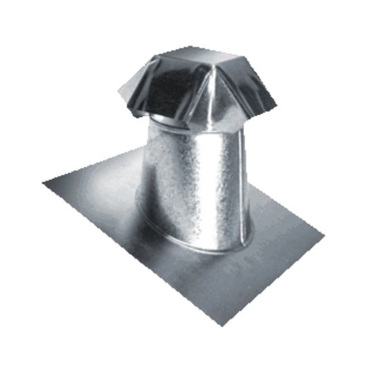 GAF MasterFlow Roof Jack with Vent Cap - No Pitch — Ventilation and Drainage — GAF5RJVC