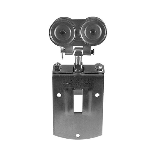 MWI Components R32LB Square Track Ball Bearing Trolley With Plate (Pair) MP1