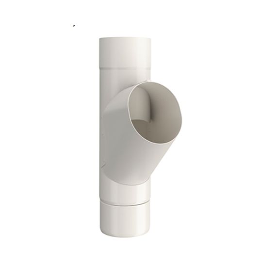 Nordic Steel Gutters 4" Steel Y Connector