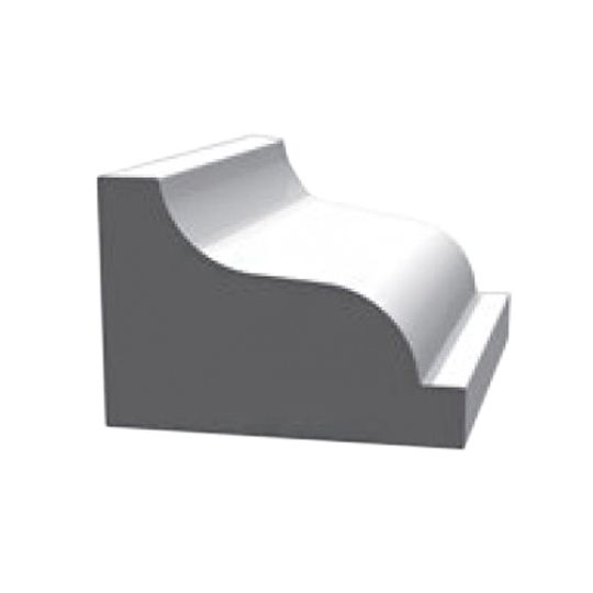 Ply Gem 2" x 2-7/8" x 12' BuildReady Pediment Moulding