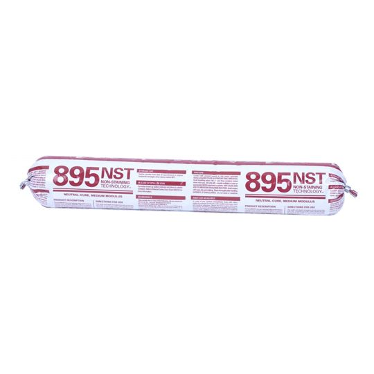 Pecora 895NST Structural Silicone Glazing & Weatherproofing Sealant - 20 Oz. Sausage — PEC895NSTWH20