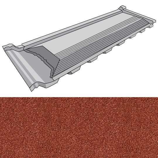 Unified Steel EZ-Vent Pacific Tile — Metal Roofing — BOREZVPASR