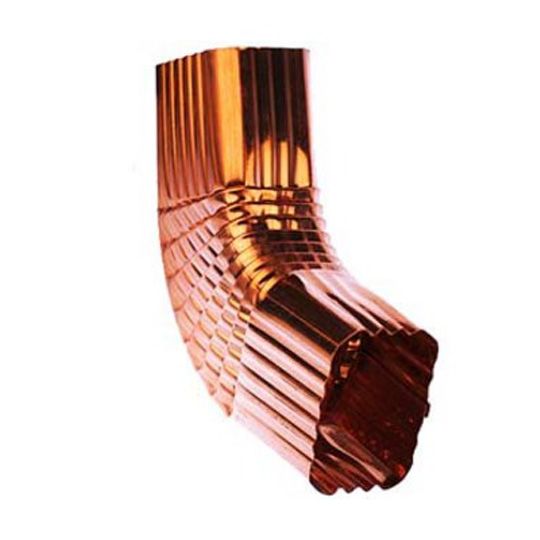 Berger Building Products 16 Oz. 3" x 4" Plain Square B-Style Copper 75° Elbow
