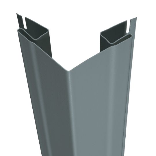 CertainTeed Siding 3/4" x 3-1/3" x 10' Outside Corner Post - Woodgrain Finish — CEROSCP34WG10FS