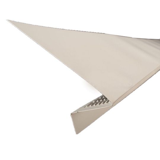 Lomanco 10' Continuous Soffit Drip Edge Starter Vent — Roofing Accessories — LOMSV10WH