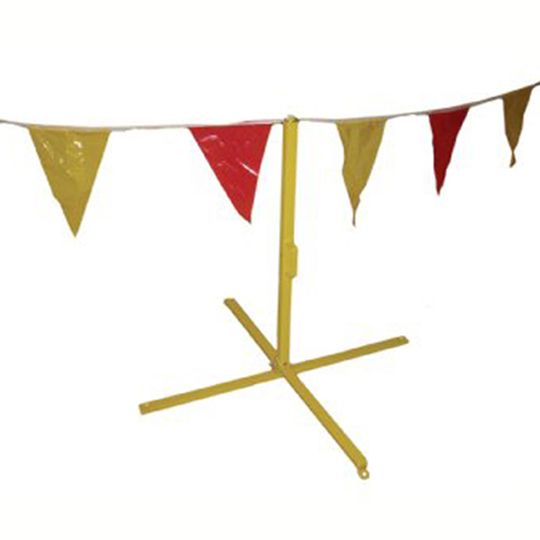 C&R Manufacturing Pennant Flag Stand Only Yel