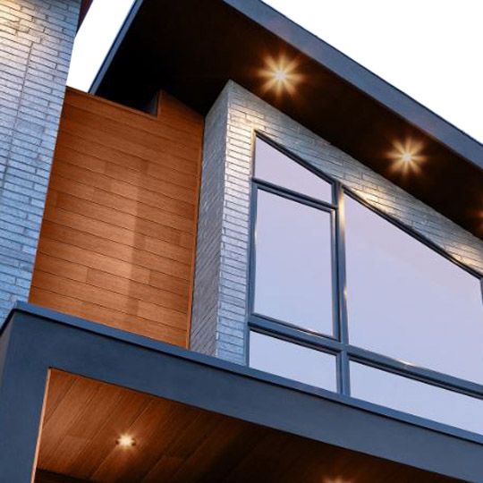Royal Building Products 12' Cedar Renditions Aluminum V-Groove Soffit — Metal Roofing — ROYVGSOFVTL