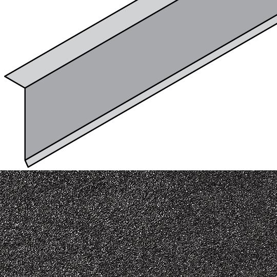 Unified Steel 3-1/2" x 79" Fascia — Metal Roofing — BORF31279CH