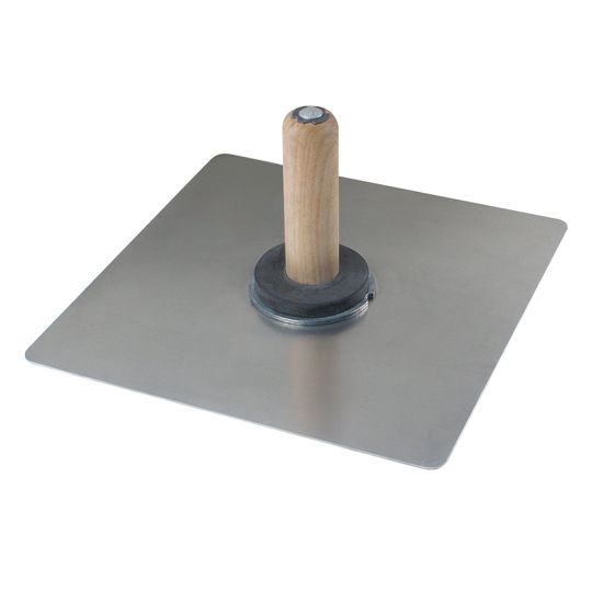Kraft Tool 13" x 13" Magnesium Hawk with Wood Handle