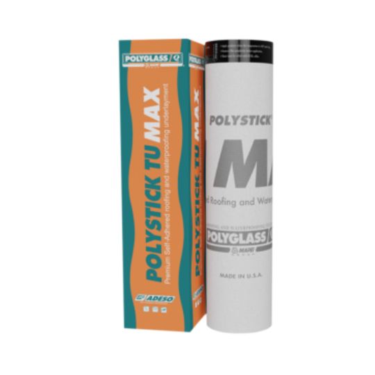 Polyglass Polystick Tu Max Self-Adhered High Temperature Roof Underlayment - Roofing by Curry