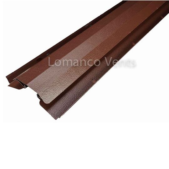 Lomanco 10' Lpr Lo-Profile Ridge Vent — Ventilation and Drainage — LOMLPR10BR