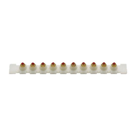 Powers Fasteners .25 Caliber 10-Load Powder Strips - Yellow - Box of 100