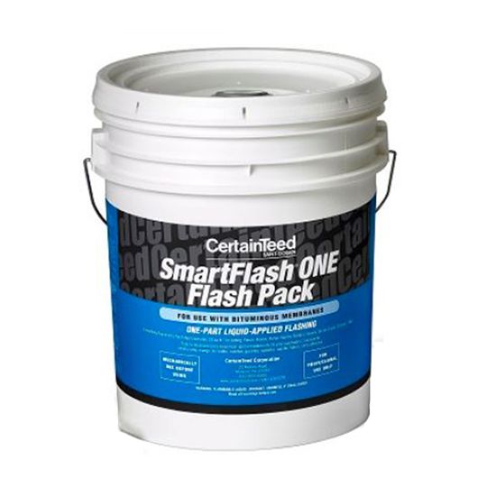 CertainTeed Roofing SmartFlash One One-Part Liquid Applied Flashing & Repair Resin - 5 Gallon Pail