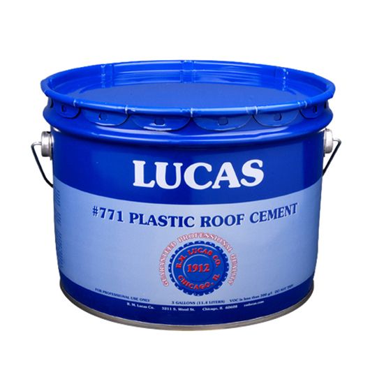 RM Lucas Premium Grade Flashing Cement - 3 Gallon Pail