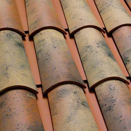 Verea Clay Roof Tile Barrel Roof Tile — Tile Roofing — CVUBCA