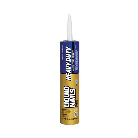 Liquid Nails Heavy Duty Construction Adhesive (Low Voc) - 10 Oz. Cartridge