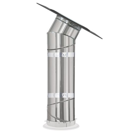 Velux Low-Profile Rigid Sun Tunnel Skylight with Flat Glass